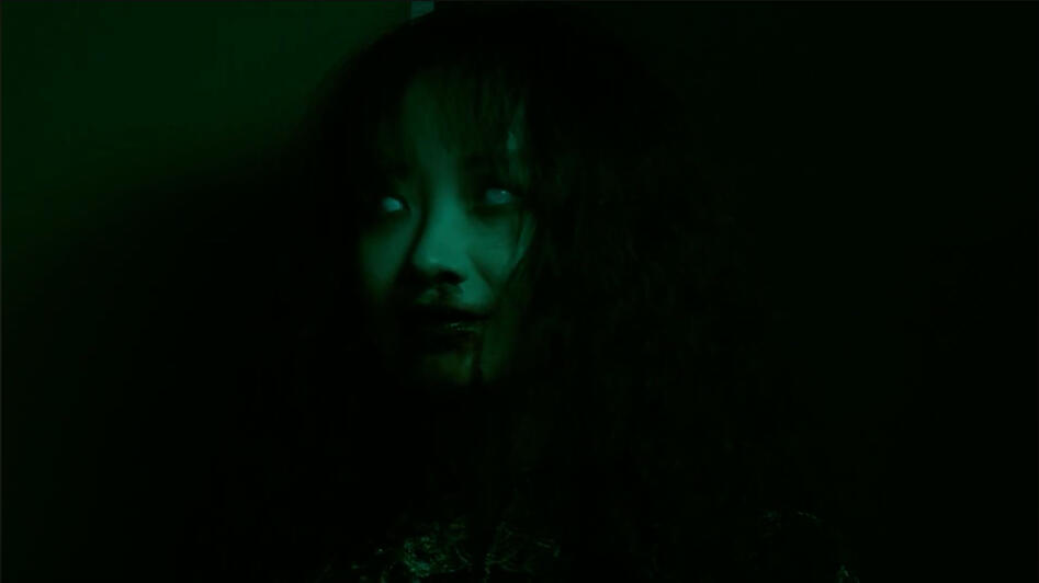 Actress Zhang Yue as Ghost Bride